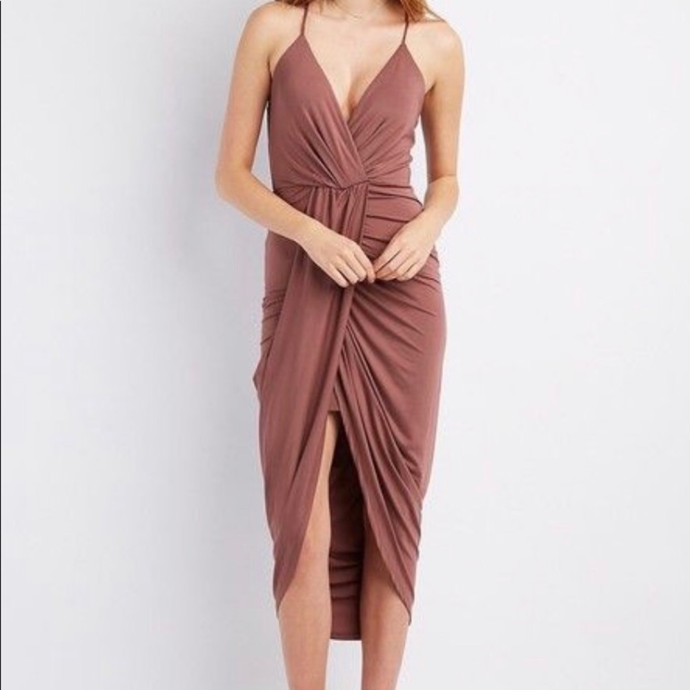 Charlotte Russe Wrap Maxi Dress ($20)